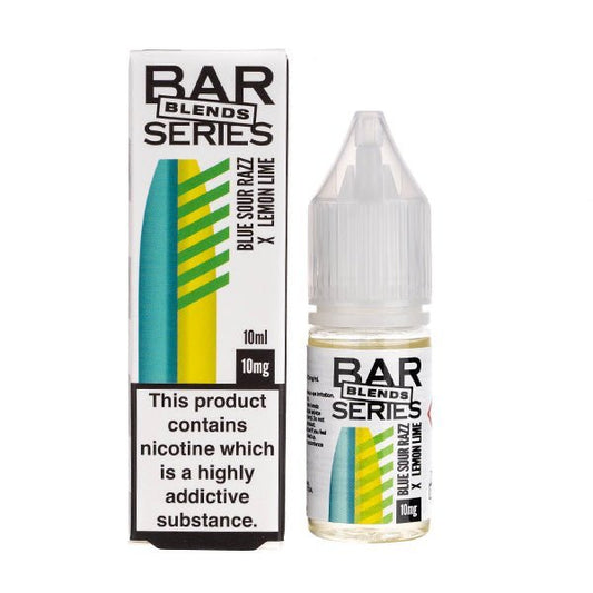 BUY 1 GET 1 FREE | Blue Sour Razz X Lemon Lime Nic Salt E - Liquid by Bar Series BlendsVAPE INDIA - Vape India