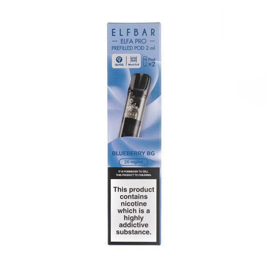 BUY 1 GET 1 FREE | Blueberry BG Elfa Pro Prefilled Pods by Elf BarVAPE INDIA - Vape India