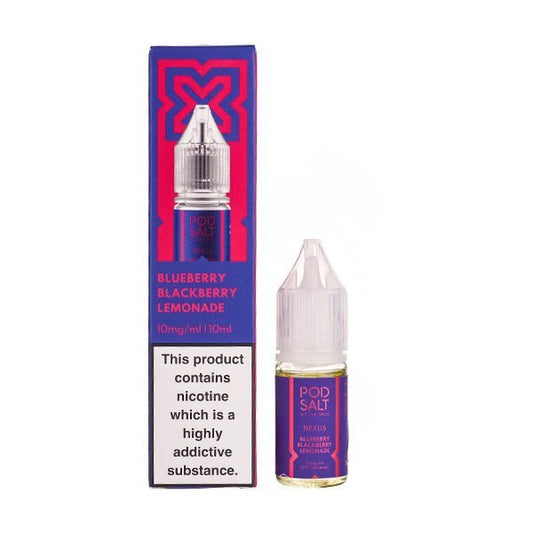 BUY 1 GET 1 FREE | Blueberry Blackberry Lemonade Nic Salt by Pod Salt NexusVAPE INDIA - Vape India