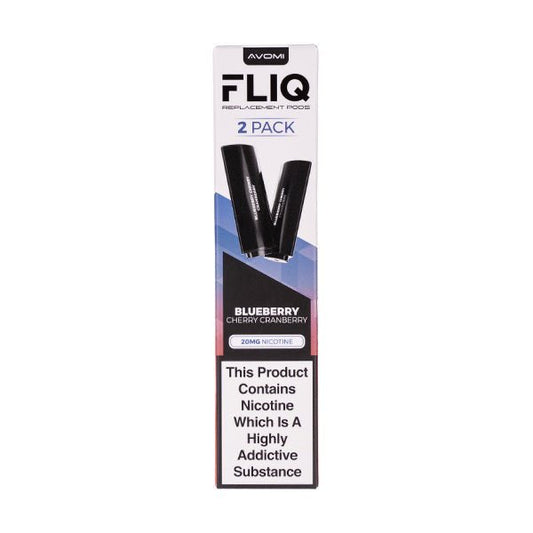 BUY 1 GET 1 FREE | Blueberry Cherry Cranberry FLIQ Prefilled Pods by AvomiVAPE INDIA - Vape India