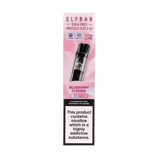 BUY 1 GET 1 FREE | Blueberry Cloudd Elfa Pro Prefilled Pods by Elf BarVAPE INDIA - Vape India