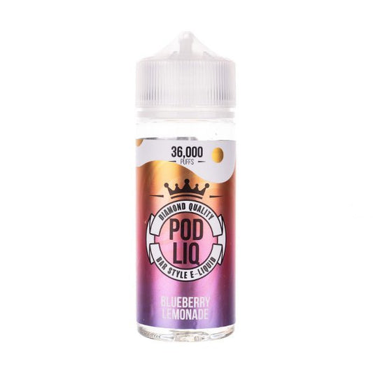 BUY 1 GET 1 FREE | Blueberry Lemonade 120ml (50/50) Shortfill by Pod LiqVAPE INDIA - Vape India