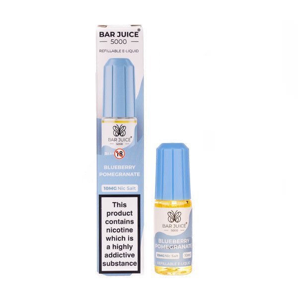 BUY 1 GET 1 FREE | Blueberry Pomegranate Nic Salt E - Liquid by Bar Juice 5000VAPE INDIA - Vape India