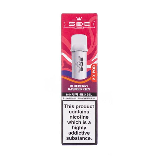 BUY 1 GET 1 FREE | Blueberry Raspberries Crystal 600 Pro Prefilled Pods by SKEVAPE INDIA - Vape India