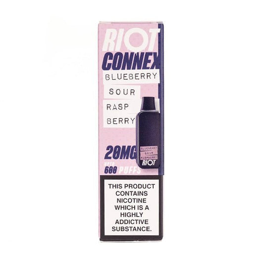 BUY 1 GET 1 FREE | Blueberry Sour Raspberry Connex Prefilled Pod by Riot SquadVAPE INDIA - Vape India