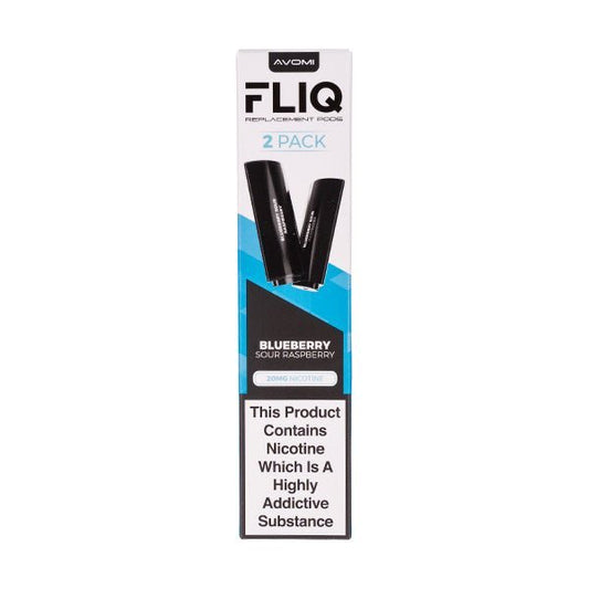 BUY 1 GET 1 FREE | Blueberry Sour Raspberry FLIQ Prefilled Pods by AvomiVAPE INDIA - Vape India