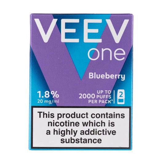 BUY 1 GET 1 FREE | Blueberry Veev One Prefilled Pods by VeevVAPE INDIA - Vape India