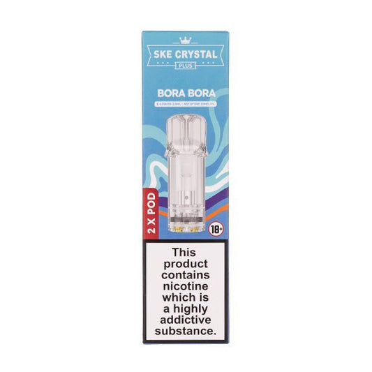 BUY 1 GET 1 FREE | Bora Bora Crystal Plus Prefilled Pods by SKEVAPE INDIA - Vape India