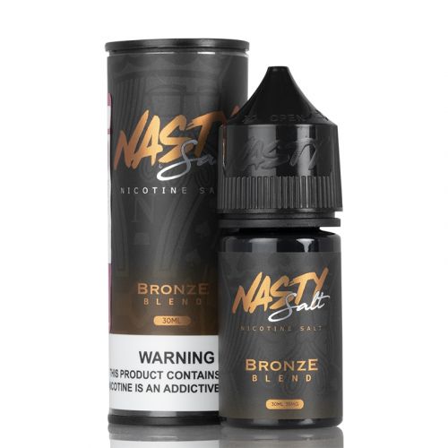 BUY 1 GET 1 FREE | Bronze Blend - Nasty Salt | 30ML Vape Juice | 35MG, 50MG | Vape India - Vape India