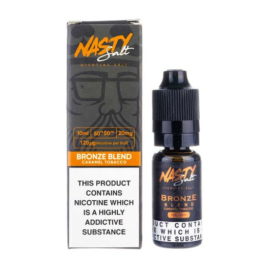 BUY 1 GET 1 FREE | Bronze Blend Nic Salt E - Liquid by Nasty JuiceVAPE INDIA - Vape India