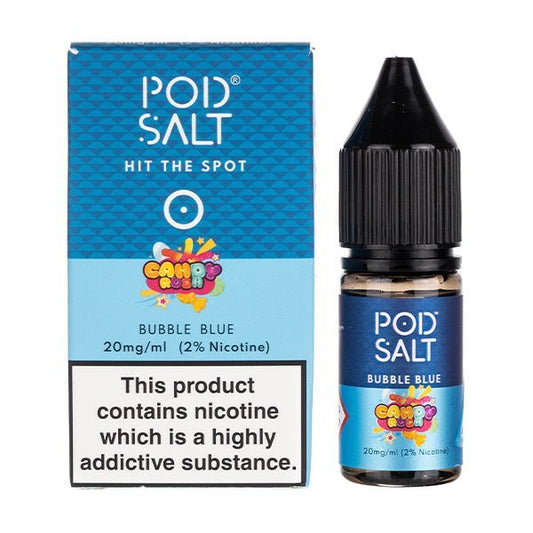 BUY 1 GET 1 FREE | Bubble Blue Nic Salt E - Liquid by Pod SaltVAPE INDIA - Vape India