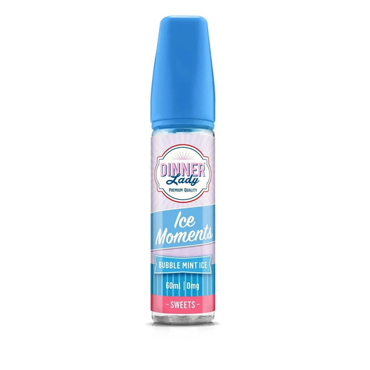 BUY 1 GET 1 FREE | Bubble Mint - Dinner Lady Ice Moments | 60ML Vape Juice | 3MG, 6MG | Vape India - Vape India