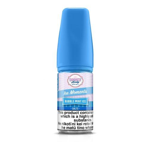 BUY 1 GET 1 FREE | Bubble Mint - Dinner Lady Salts Ice Moments | 30ML Vape Juice | 30MG, 50MG | Vape India - Vape India