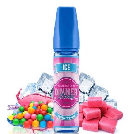 BUY 1 GET 1 FREE | Bubble Trouble Ice - Dinner Lady | 60ML Vape Juice | 3MG, 6MG | Vape India - Vape India