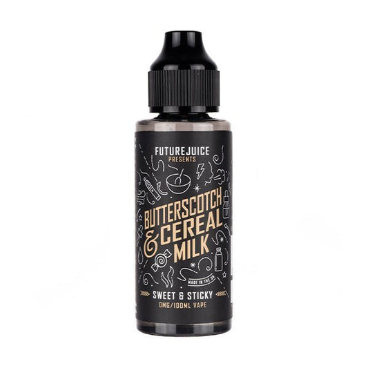 BUY 1 GET 1 FREE | Butterscotch Cereal Milk 100ml Shortfill E - Liquid by Future JuiceVAPE INDIA - Vape India