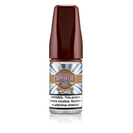 BUY 1 GET 1 FREE | Cafe Tobacco - Dinner Lady Salts | 30ML Vape Juice | 20MG, 30MG, 50MG | Vape India - Vape India