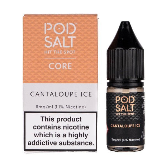 BUY 1 GET 1 FREE | Cantaloupe Ice Nic Salt E - Liquid by Pod SaltVAPE INDIA - Vape India