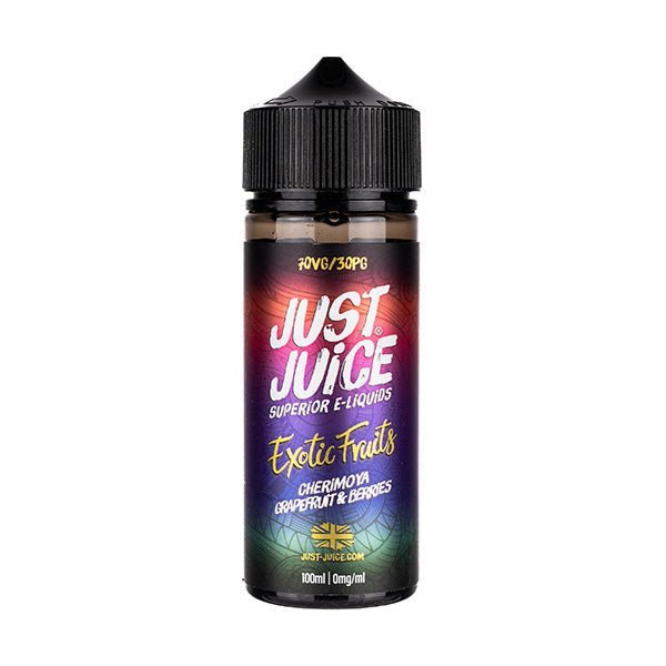 BUY 1 GET 1 FREE | Cherimoya, Grapefruit & Berries 100ml Shortfill E - Liquid by Just JuiceVAPE INDIA - Vape India