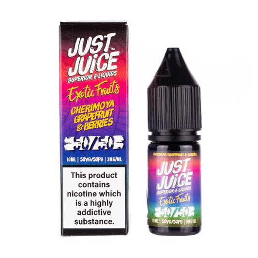 BUY 1 GET 1 FREE | Cherimoya, Grapefruit & Berries 50/50 E - Liquid by Just JuiceVAPE INDIA - Vape India