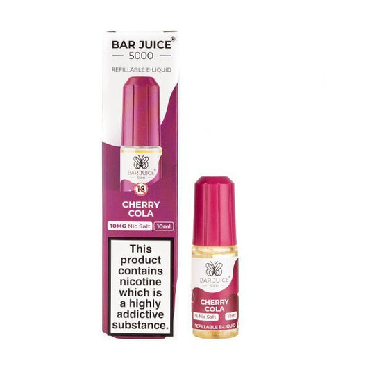 BUY 1 GET 1 FREE | Cherry Cola Nic Salt E - Liquid by Bar Juice 5000VAPE INDIA - Vape India