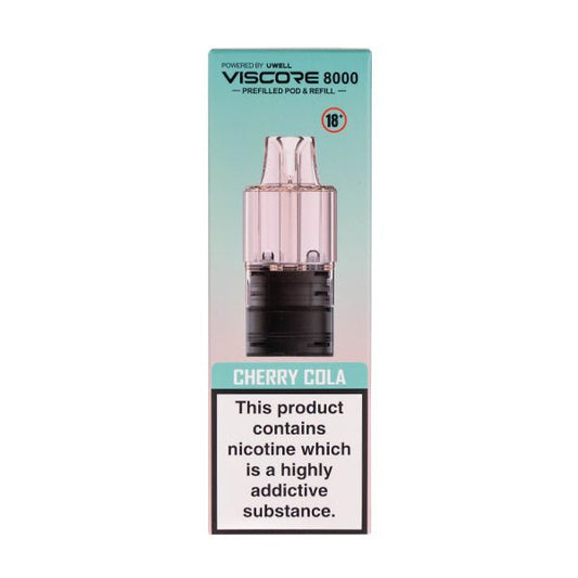 BUY 1 GET 1 FREE | Cherry Cola Viscore Prefilled Pods by UWELLVAPE INDIA - Vape India
