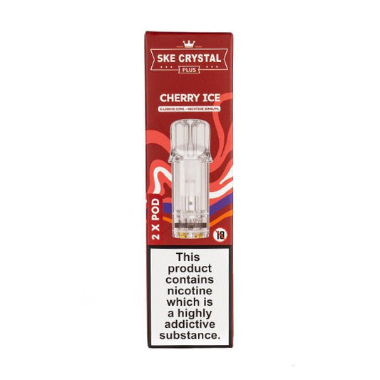 BUY 1 GET 1 FREE | Cherry Ice Crystal Plus Prefilled Pods by SKEVAPE INDIA - Vape India