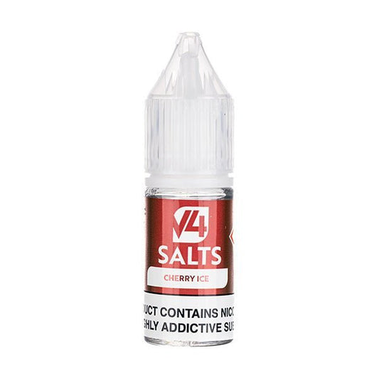 BUY 1 GET 1 FREE | Cherry Ice Nic Salt E - Liquid by V4 VapourVAPE INDIA - Vape India