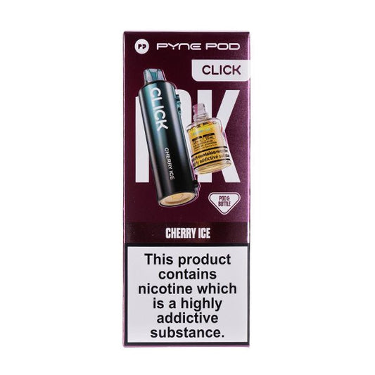 BUY 1 GET 1 FREE | Cherry Ice Pyne Pod Click 10000 Pod & BottleVAPE INDIA - Vape India