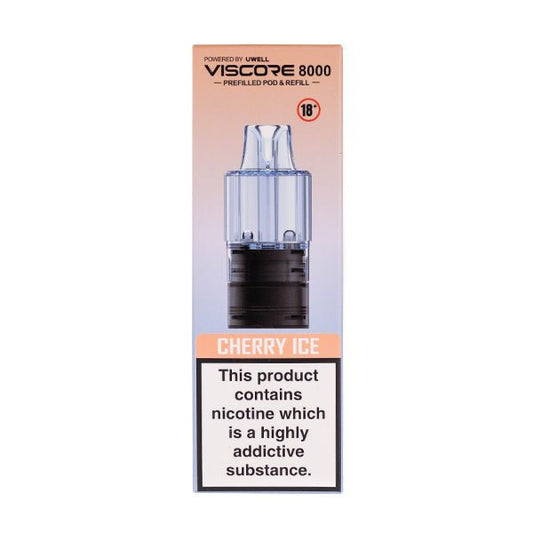 BUY 1 GET 1 FREE | Cherry Ice Viscore Prefilled Pods by UWELLVAPE INDIA - Vape India