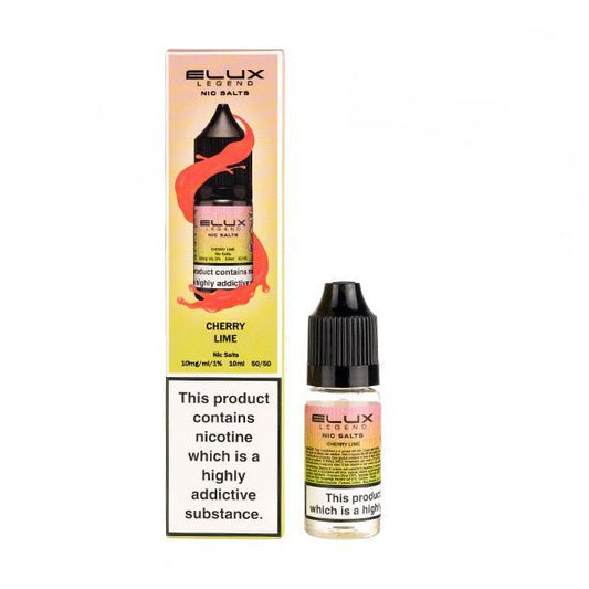 BUY 1 GET 1 FREE | Cherry Lime Nic Salt E - Liquid by Elux LegendVAPE INDIA - Vape India