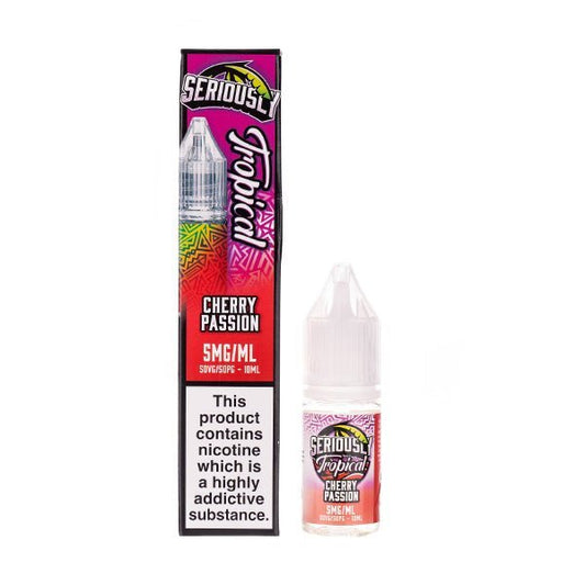 BUY 1 GET 1 FREE | Cherry Passion Nic Salt E - Liquid by Seriously TropicalVAPE INDIA - Vape India