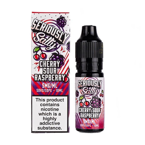 BUY 1 GET 1 FREE | Cherry Sour Raspberry Nic Salt E - Liquid by Seriously Salty FusionzVAPE INDIA - Vape India
