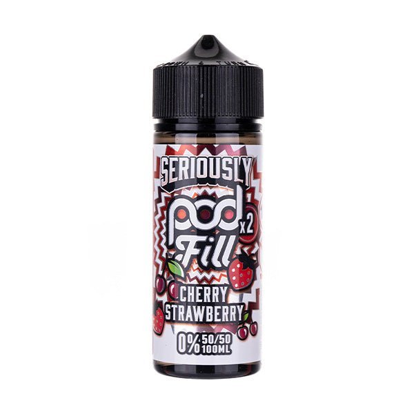 BUY 1 GET 1 FREE | Cherry Strawberry 100ml (50/50) Shortfill by Seriously Pod Fill 2VAPE INDIA - Vape India