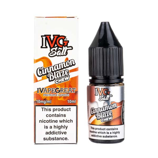 BUY 1 GET 1 FREE | Cinnamon Blaze Nic Salt E - Liquid by IVGVAPE INDIA - Vape India