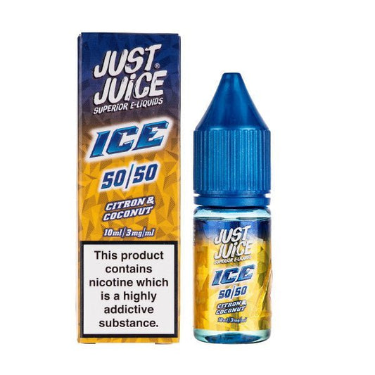 BUY 1 GET 1 FREE | Citron & Coconut 50/50 E - Liquid by Just Juice IceVAPE INDIA - Vape India