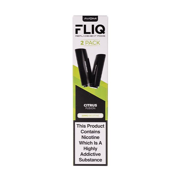 BUY 1 GET 1 FREE | Citrus Fusion FLIQ Prefilled Pods by AvomiVAPE INDIA - Vape India