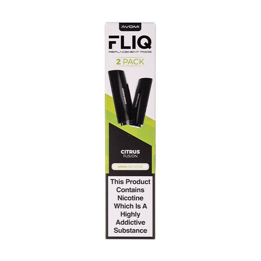 BUY 1 GET 1 FREE | Citrus Fusion FLIQ Prefilled Pods by AvomiVAPE INDIA - Vape India