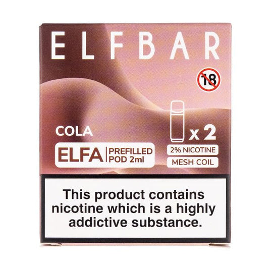 BUY 1 GET 1 FREE | Cola Elfa Prefilled Pods by Elf BarVAPE INDIA - Vape India