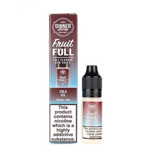 BUY 1 GET 1 FREE | Cola Ice Nic Salt E - Liquid by Dinner Lady Fruit Full Bar SaltsVAPE INDIA - Vape India