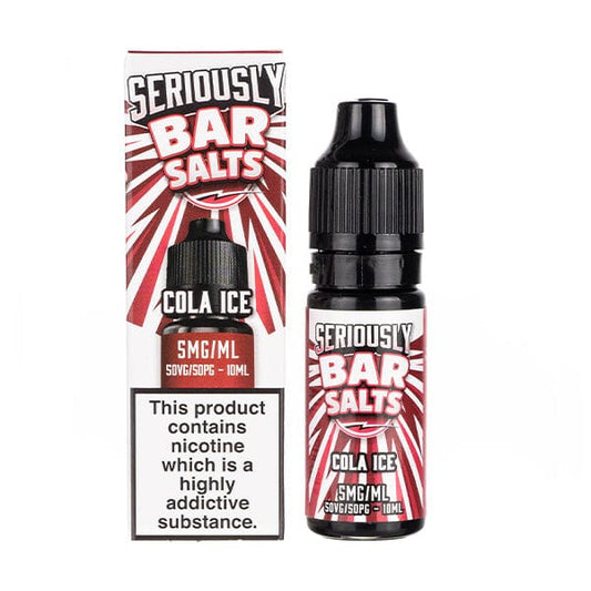 BUY 1 GET 1 FREE | Cola Ice Nic Salt E - Liquid by Seriously Bar SaltsVAPE INDIA - Vape India