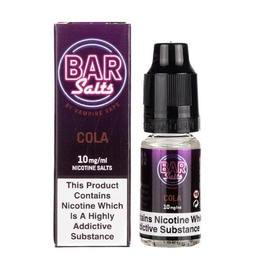 BUY 1 GET 1 FREE | Cola Nic Salt E - Liquid by Vampire Vape Bar SaltsVAPE INDIA - Vape India