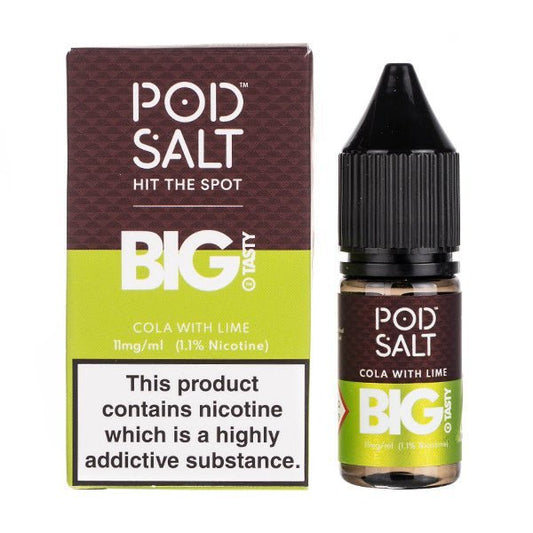 BUY 1 GET 1 FREE | Cola with Lime Nic Salt E - Liquid by Pod SaltVAPE INDIA - Vape India