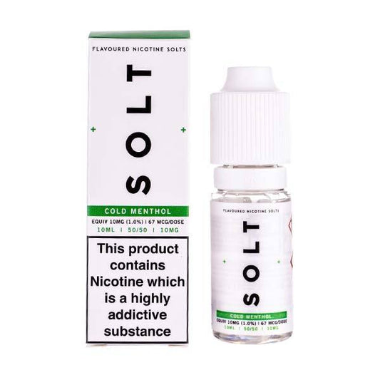 BUY 1 GET 1 FREE | Cold Menthol Nic Salt E - Liquid by SOLTVAPE INDIA - Vape India