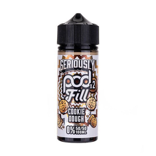 BUY 1 GET 1 FREE | Cookie Dough 100ml (50/50) Shortfill by Seriously Pod Fill 2VAPE INDIA - Vape India