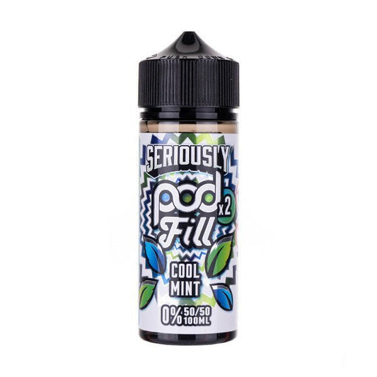 BUY 1 GET 1 FREE | Cool Mint 100ml (50/50) Shortfill by Seriously Pod Fill 2VAPE INDIA - Vape India