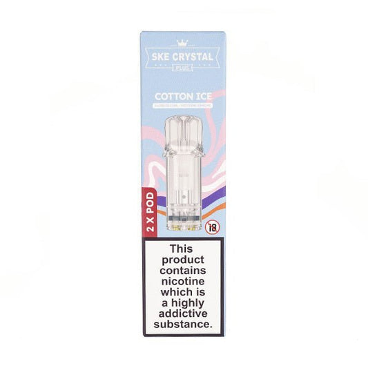 BUY 1 GET 1 FREE | Cotton Ice Crystal Plus Prefilled Pods by SKEVAPE INDIA - Vape India