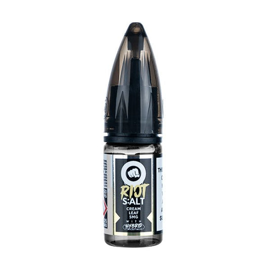 BUY 1 GET 1 FREE | Cream Leaf Hybrid Salt E - Liquid by Riot SquadVAPE INDIA - Vape India