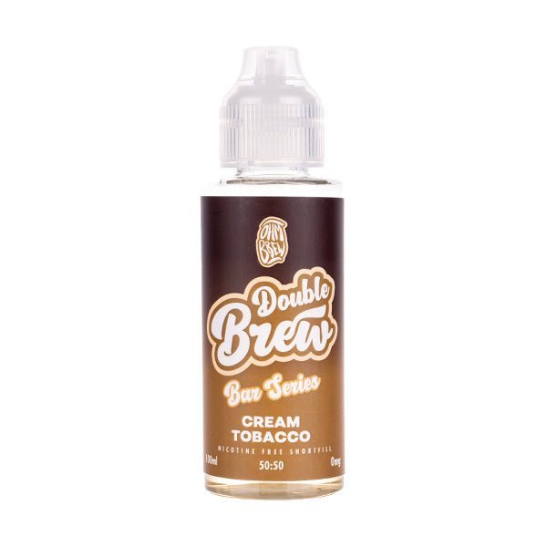 BUY 1 GET 1 FREE | Cream Tobacco Double Brew Bar Series 100ml (50/50) by Ohm BrewVAPE INDIA - Vape India