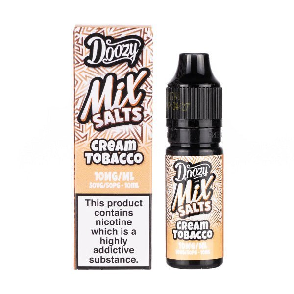 BUY 1 GET 1 FREE | Cream Tobacco Nic Salt E - Liquid by Doozy Mix SaltsVAPE INDIA - Vape India