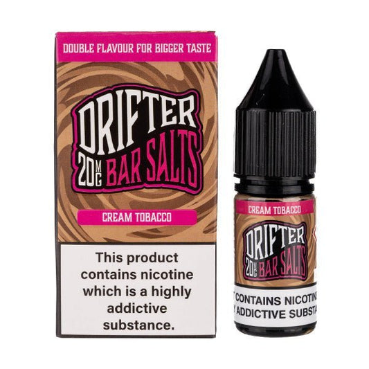 BUY 1 GET 1 FREE | Cream Tobacco Nic Salt E - Liquid by DrifterVAPE INDIA - Vape India